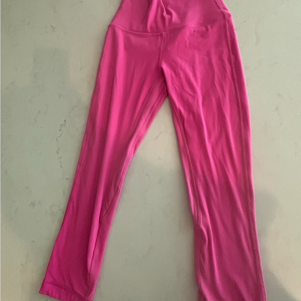 lululemon athletica Pink Cropped Pants